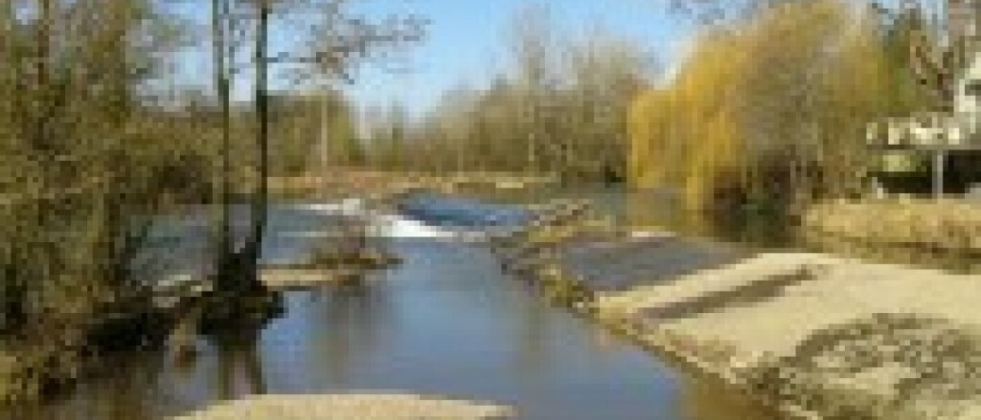 The River Teme in Ludlow